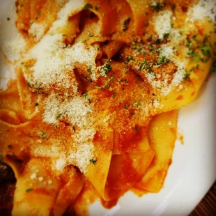 Fotografia jedla Pappardelle