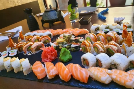 Fotka jedla Sushi